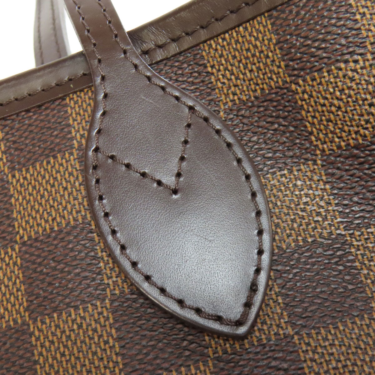 Louis Vuitton Tote Bag N51109 Damier Canvas Brown Neverfull Pm (Old)