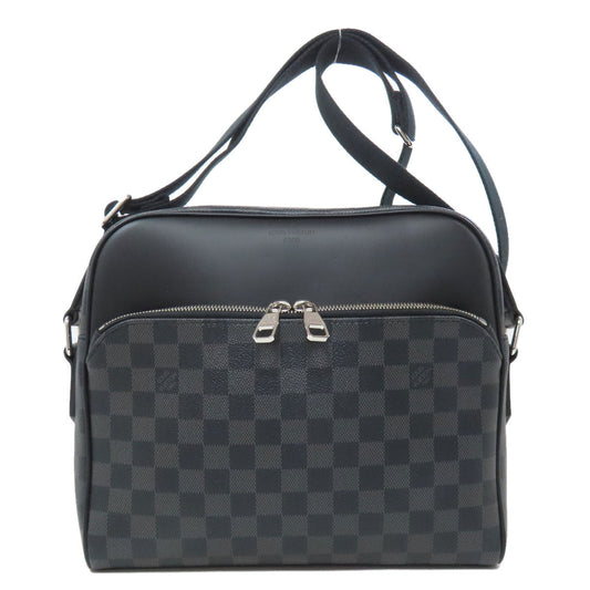 Louis Vuitton Shoulder Bag N41408 Damier Canvas Black Diton Pm