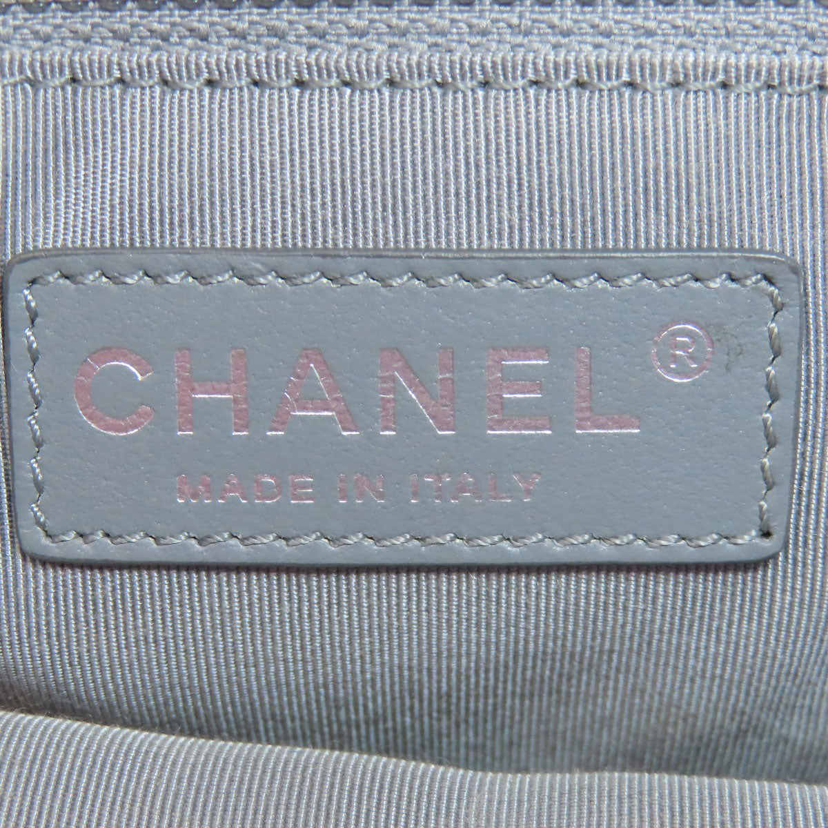 Chanel Tote Bag Calfskin Pink Executive Tote Silver Metal