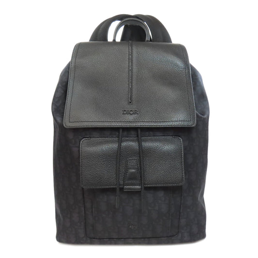 Christian Dior Backpack Nylon Black Dior Homme Oblique