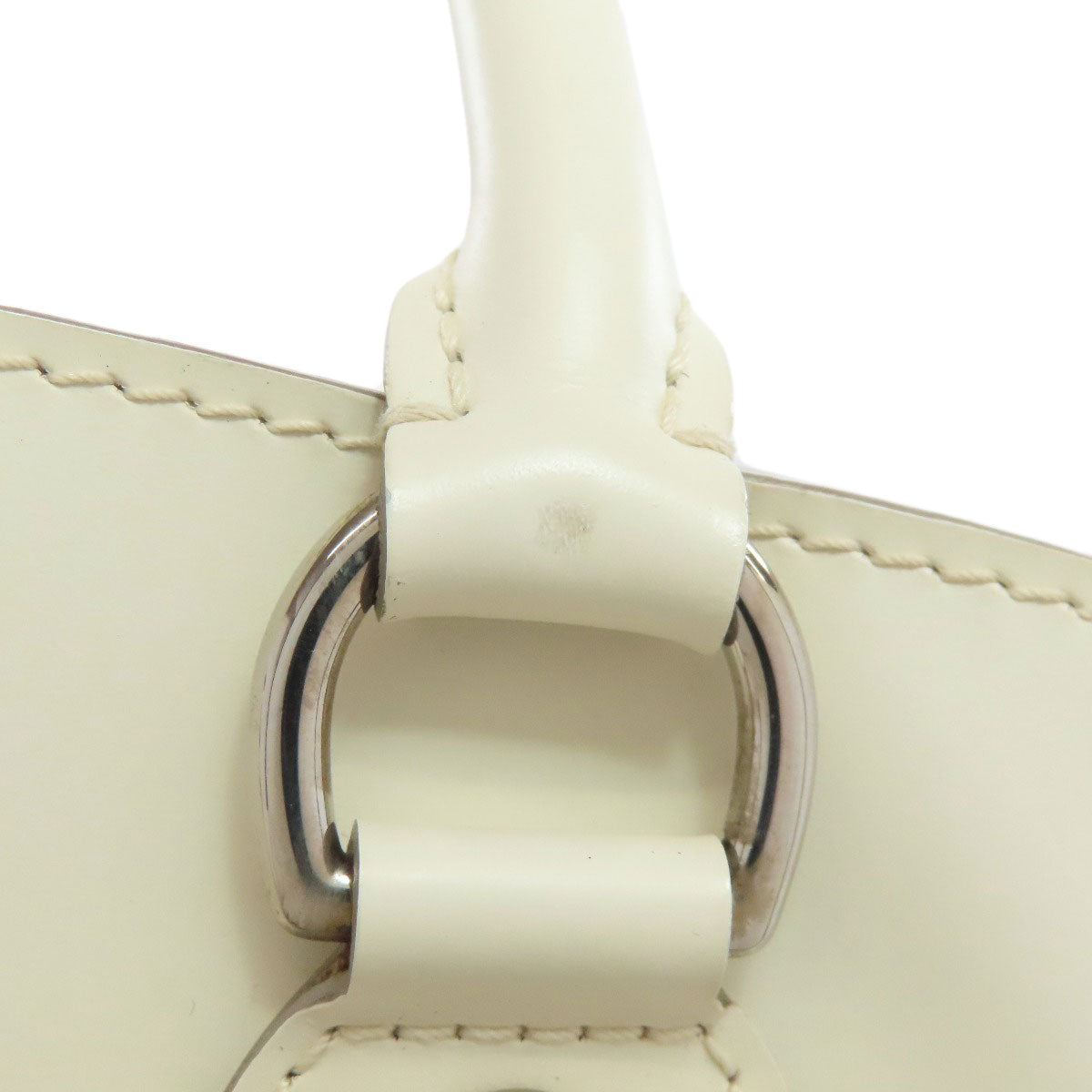 Louis Vuitton Tote Bag M5926 J Epi White Passy Pm Women Used Authentic