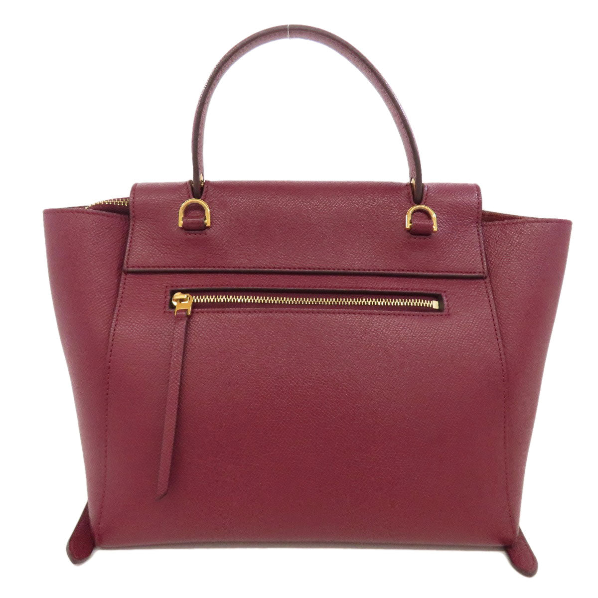 Celine Handbag Calfskin Red Belt Bag 2 Way