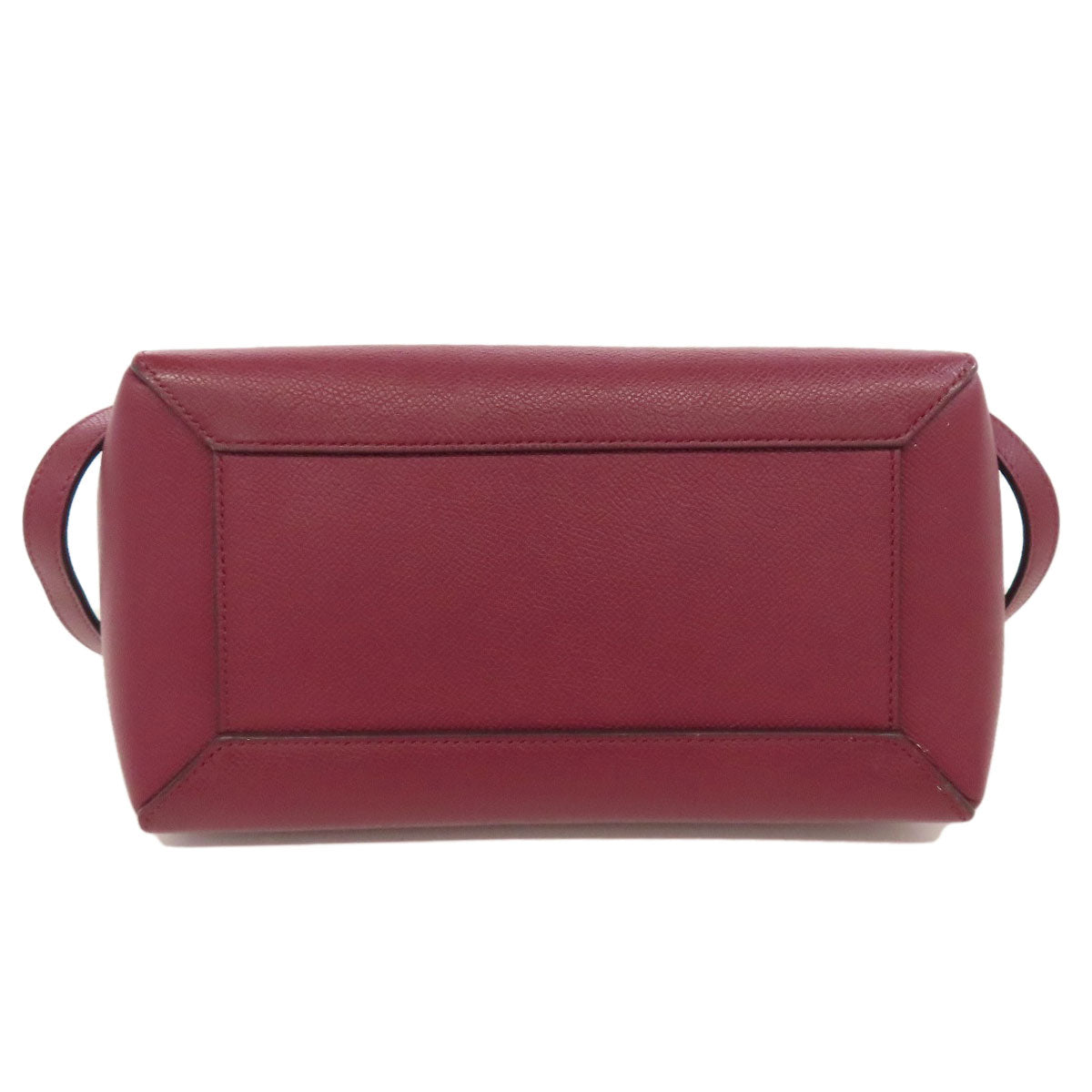 Celine Handbag Calfskin Red Belt Bag 2 Way