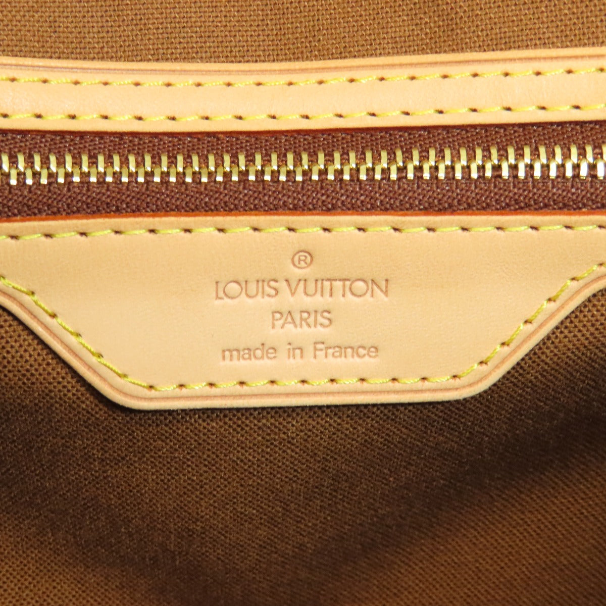 Louis Vuitton Tote Bag M51154 Monogram Canvas Brown Batignolles Horizontal