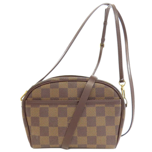 Louis Vuitton Shoulder Bag N51296 Damier Canvas Brown Pochette Ipanema Pm