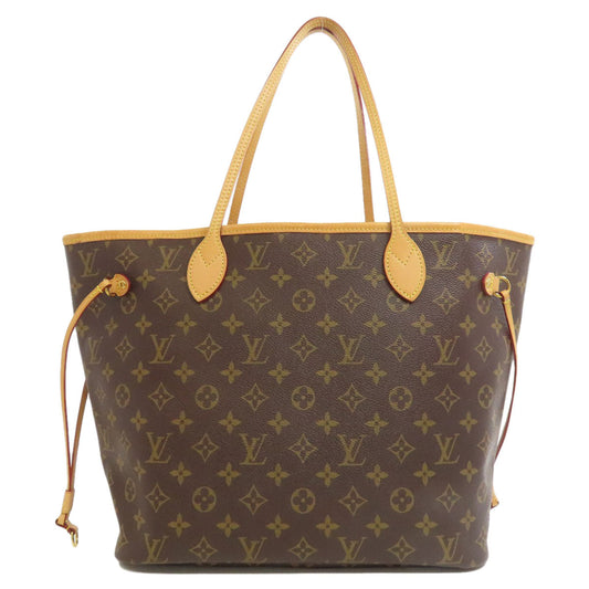 Louis Vuitton Tote Bag M41178 Monogram Canvas Brown Neverfull Mm