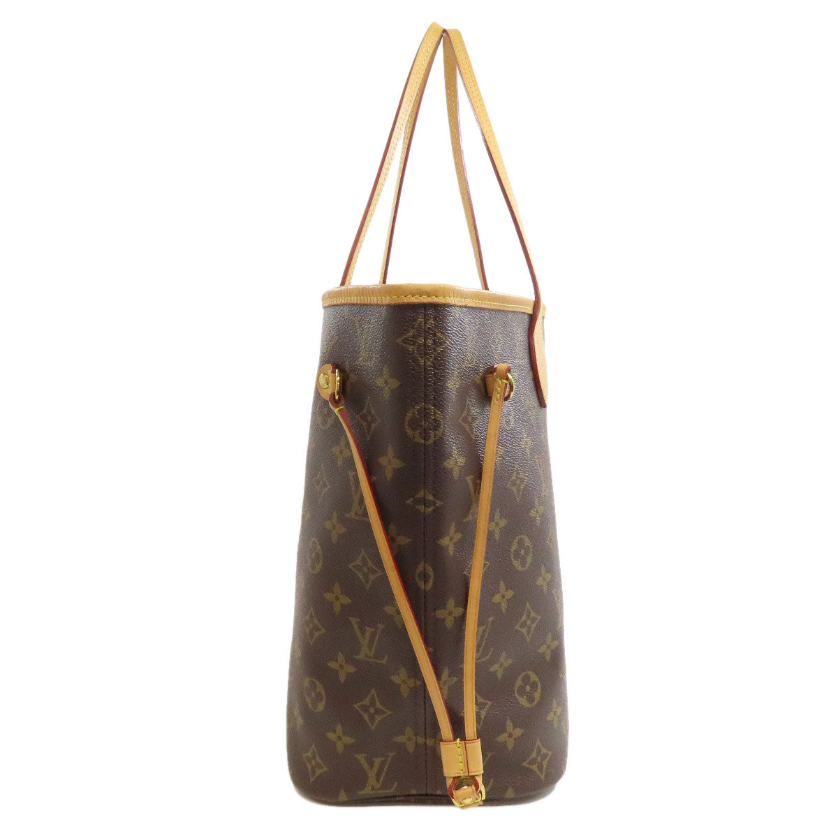 Louis Vuitton Tote Bag M41178 Monogram Canvas Brown Neverfull Mm