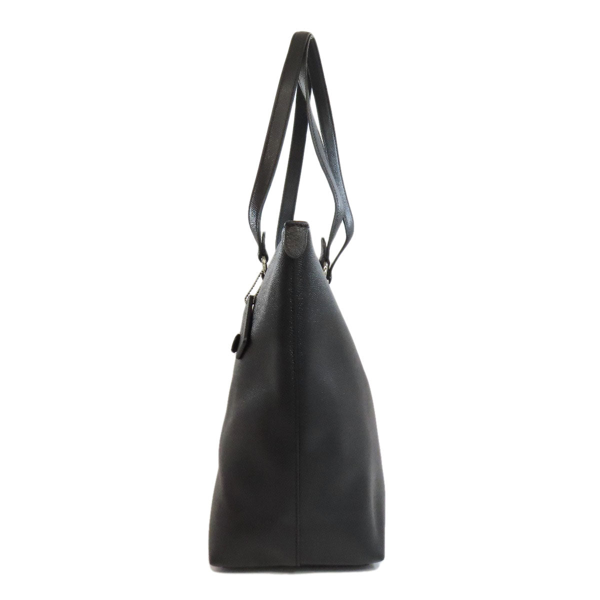 Coach Tote Bag F79608 Leather Black Gallery Tote