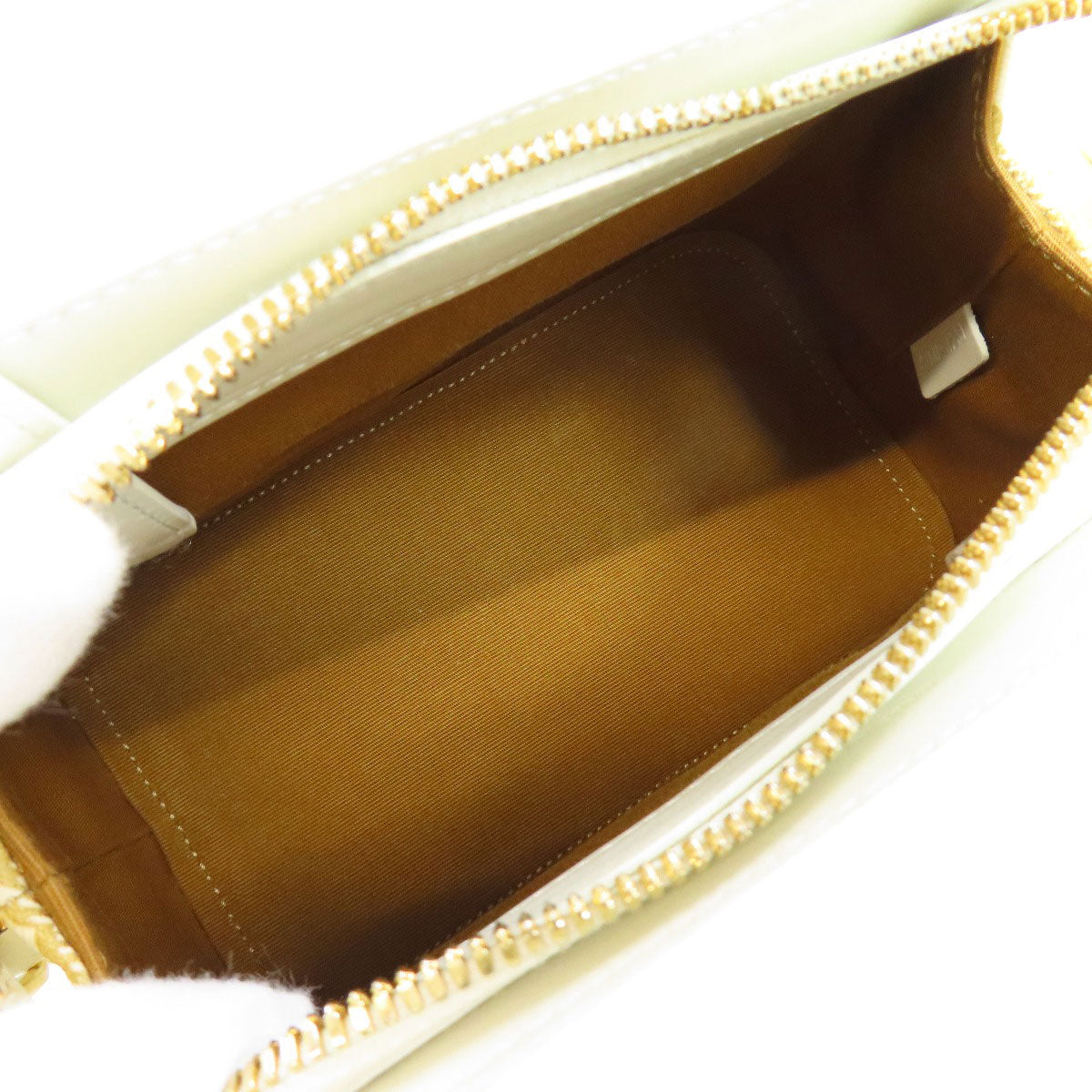 Celine Shoulder Bag Pvc White Triomphe