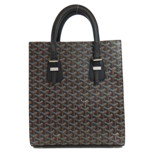 Goyard Tote Bag Coated Canvas Black Comor Pm