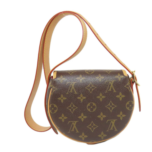 Louis Vuitton Shoulder Bag M44860 Monogram Canvas Brown Tamburan Women Used Authentic