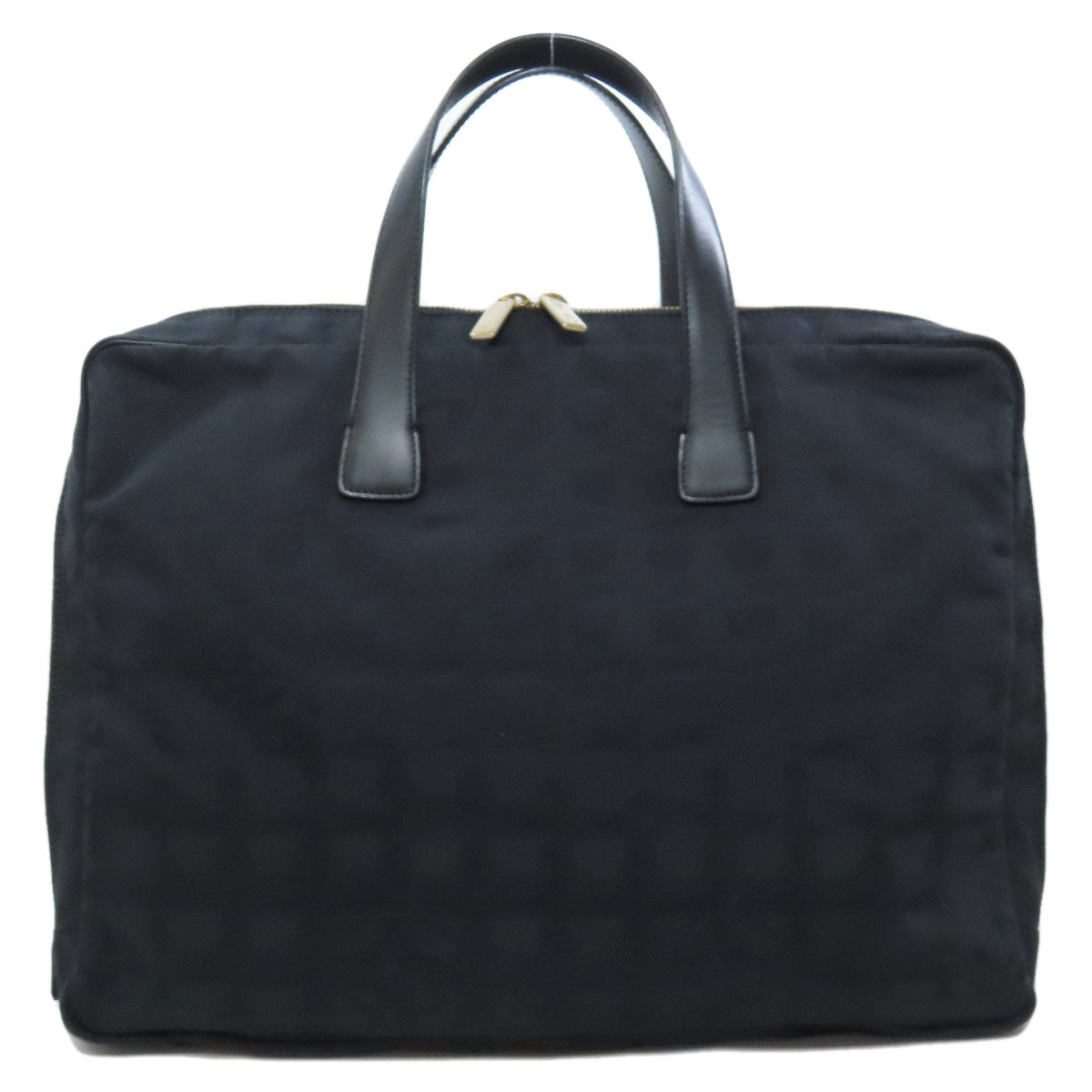 Chanel Tote Bag Nylon Black New Travel Line Tote