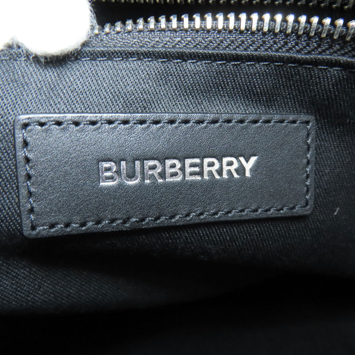 Burberry Handbag Pvc Black Logo Graphic 2 Way