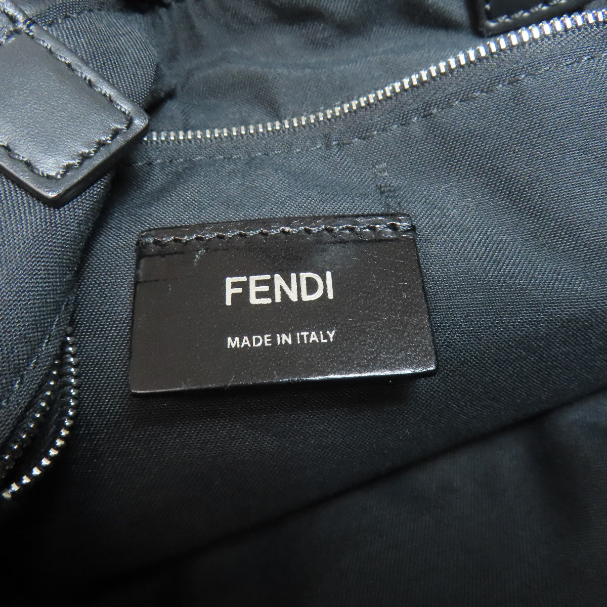 Fendi Backpack Canvas Beige Logo