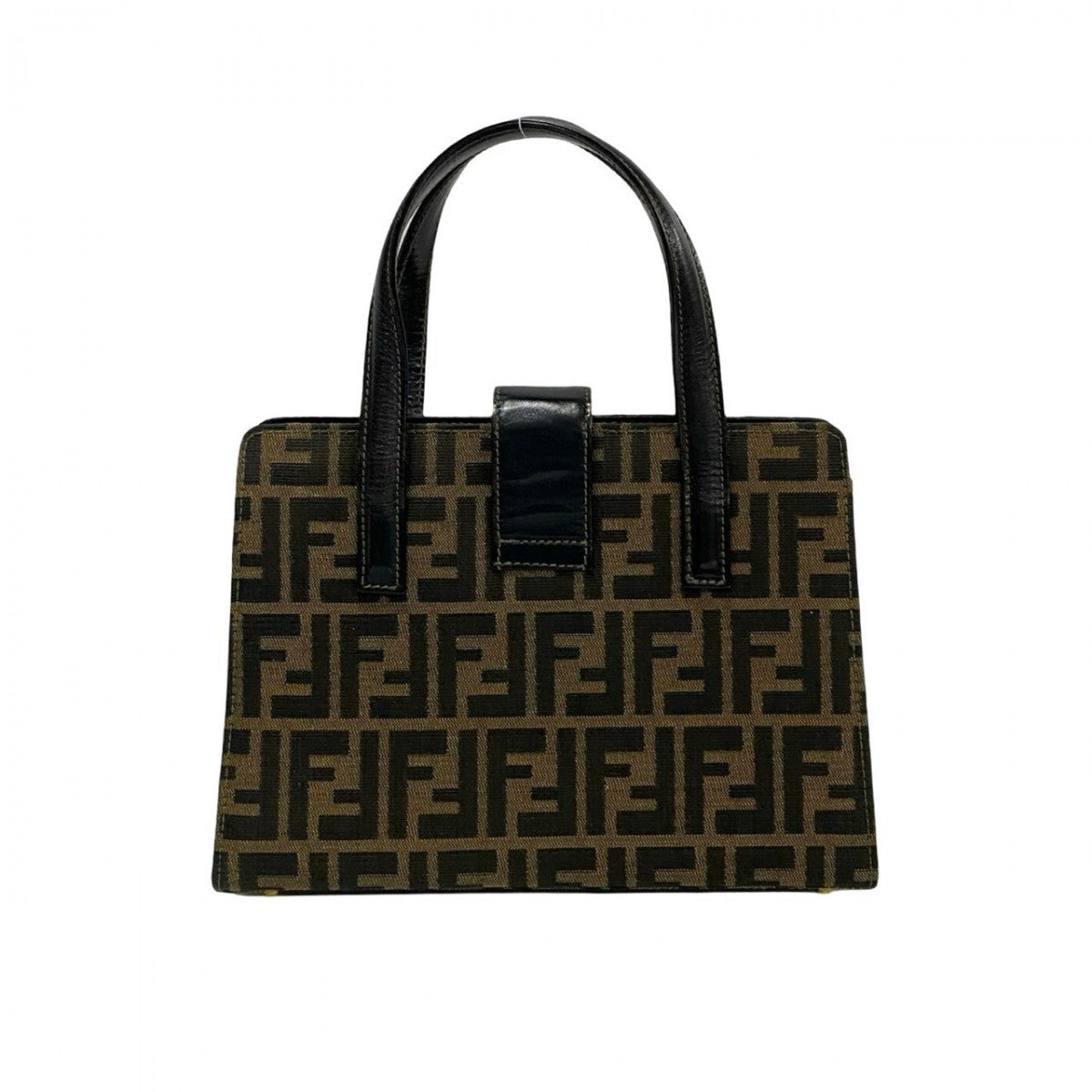 Fendi Handbag Leather Black