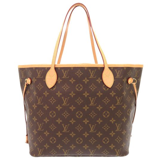 Louis Vuitton Tote Bag M40995 Monogram Canvas Brown Monogram New Neverfull Mm Women Used Authentic