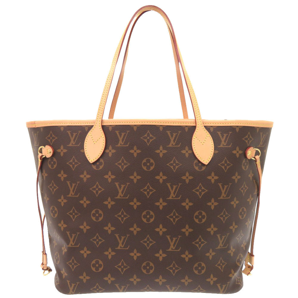 Louis Vuitton Tote Bag M41177 Monogram Canvas Brown Monogram New Neverfull Mm Women Used Authentic