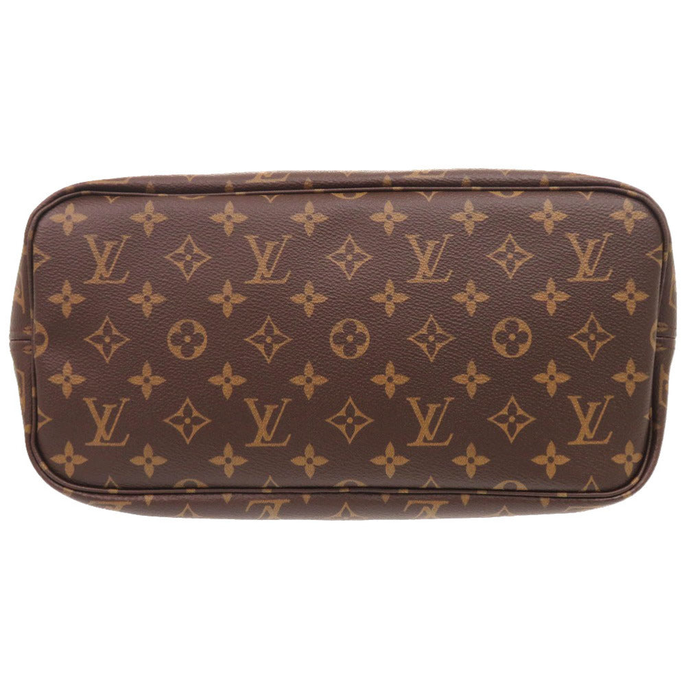 Louis Vuitton Tote Bag M41177 Monogram Canvas Brown Monogram New Neverfull Mm Women Used Authentic