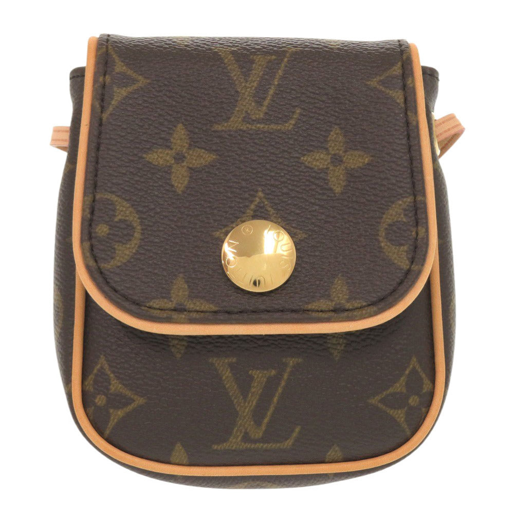 Louis Vuitton Shoulder Bag M60018 Monogram Canvas Brown Monogram Pochette Cancun Women Used Authentic