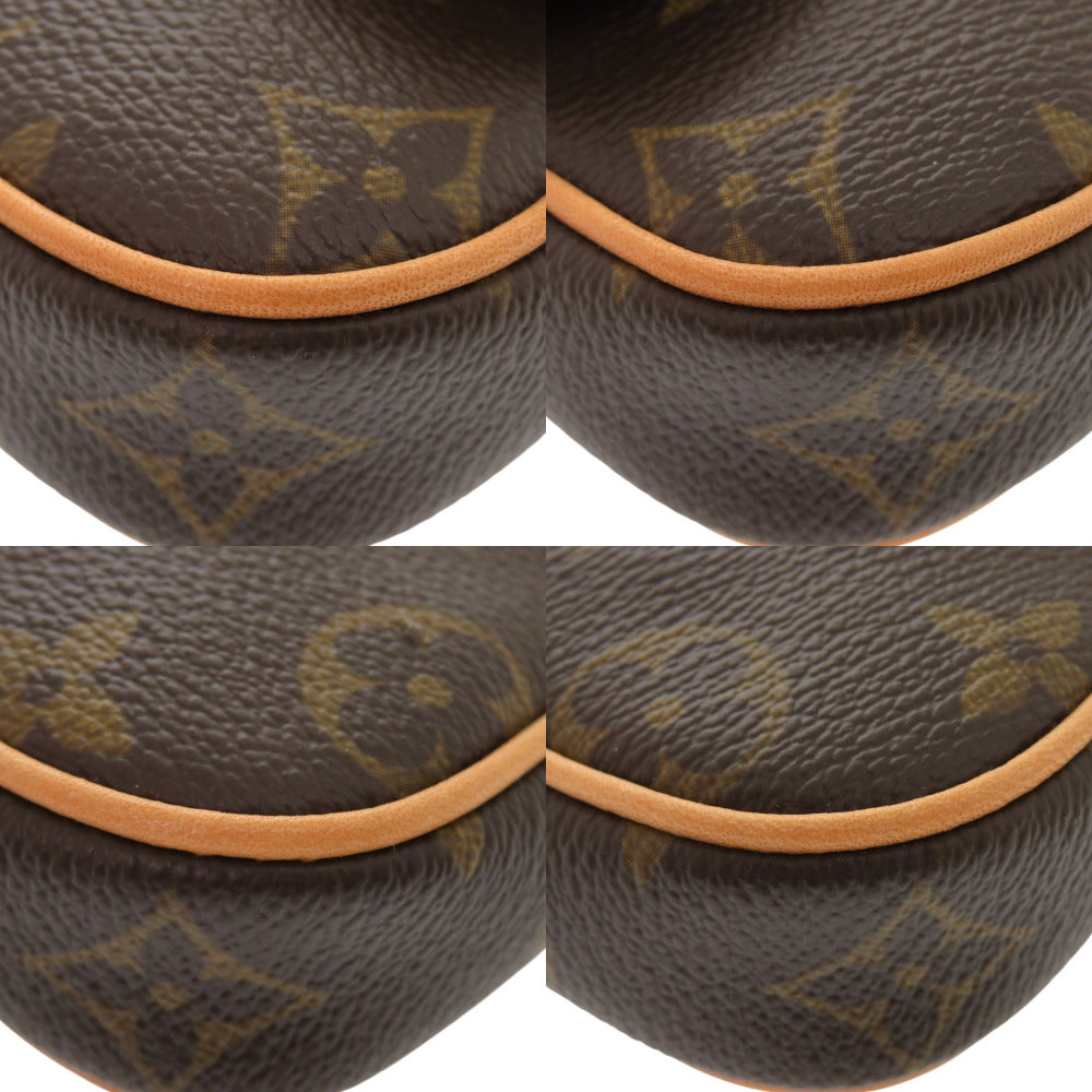 Louis Vuitton Shoulder Bag M60018 Monogram Canvas Brown Monogram Pochette Cancun Women Used Authentic