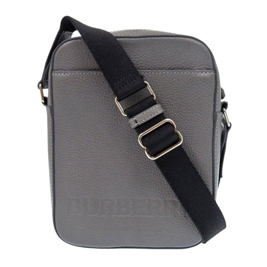 Burberry Shoulder Bag 8052890 Leather Gray