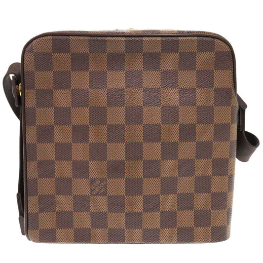 Louis Vuitton Shoulder Bag N41442 Damier Canvas Brown Damier Olaf Pm Unisex(unisex) Used Authentic