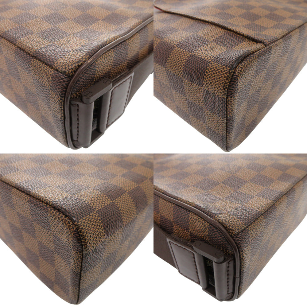 Louis Vuitton Shoulder Bag N41442 Damier Canvas Brown Damier Olaf Pm Unisex(unisex) Used Authentic