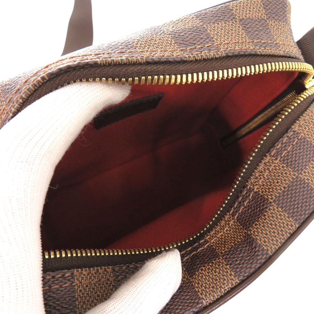 Louis Vuitton Shoulder Bag N41442 Damier Canvas Brown Damier Olaf Pm Unisex(unisex) Used Authentic