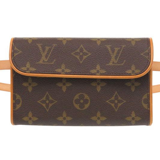 Louis Vuitton Waist Bag M51855 Monogram Canvas Brown Monogram Pochette Florentine