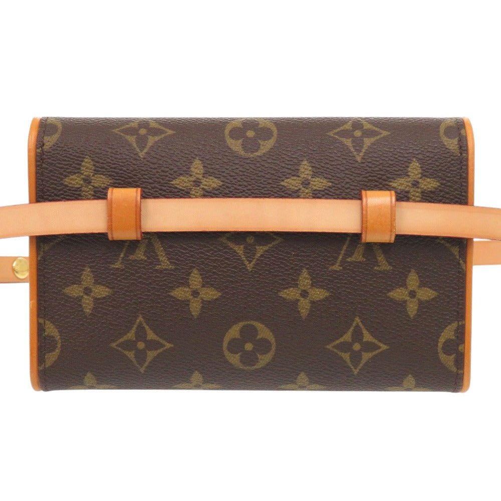 Louis Vuitton Waist Bag M51855 Monogram Canvas Brown Monogram Pochette Florentine