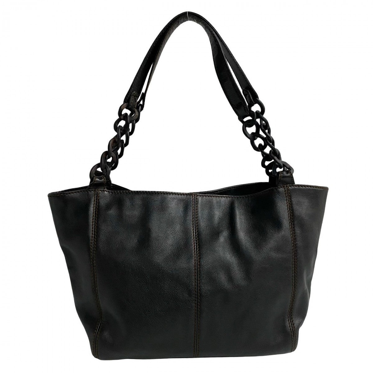 Chanel Tote Bag Leather Black