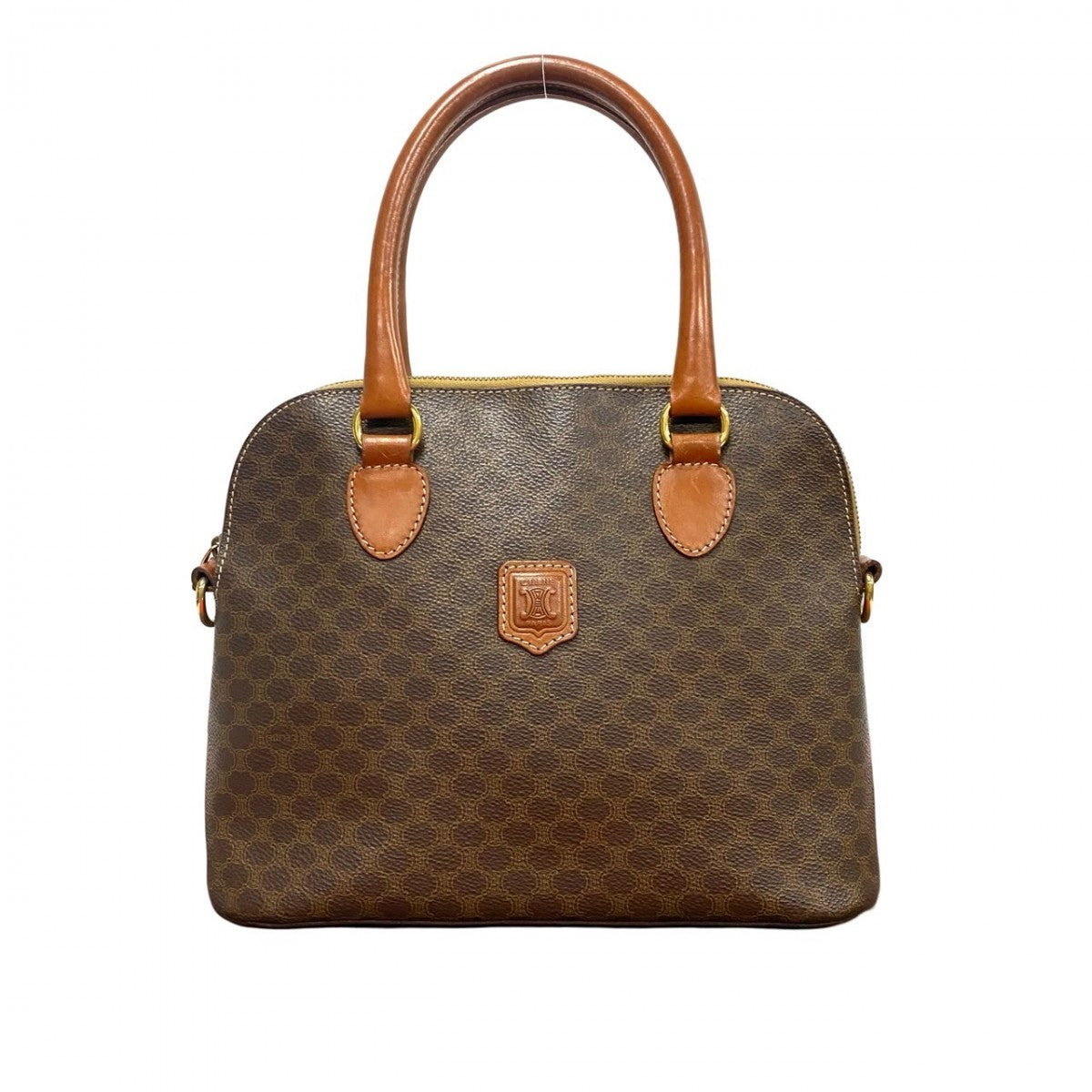 Celine Handbag Leather Brown