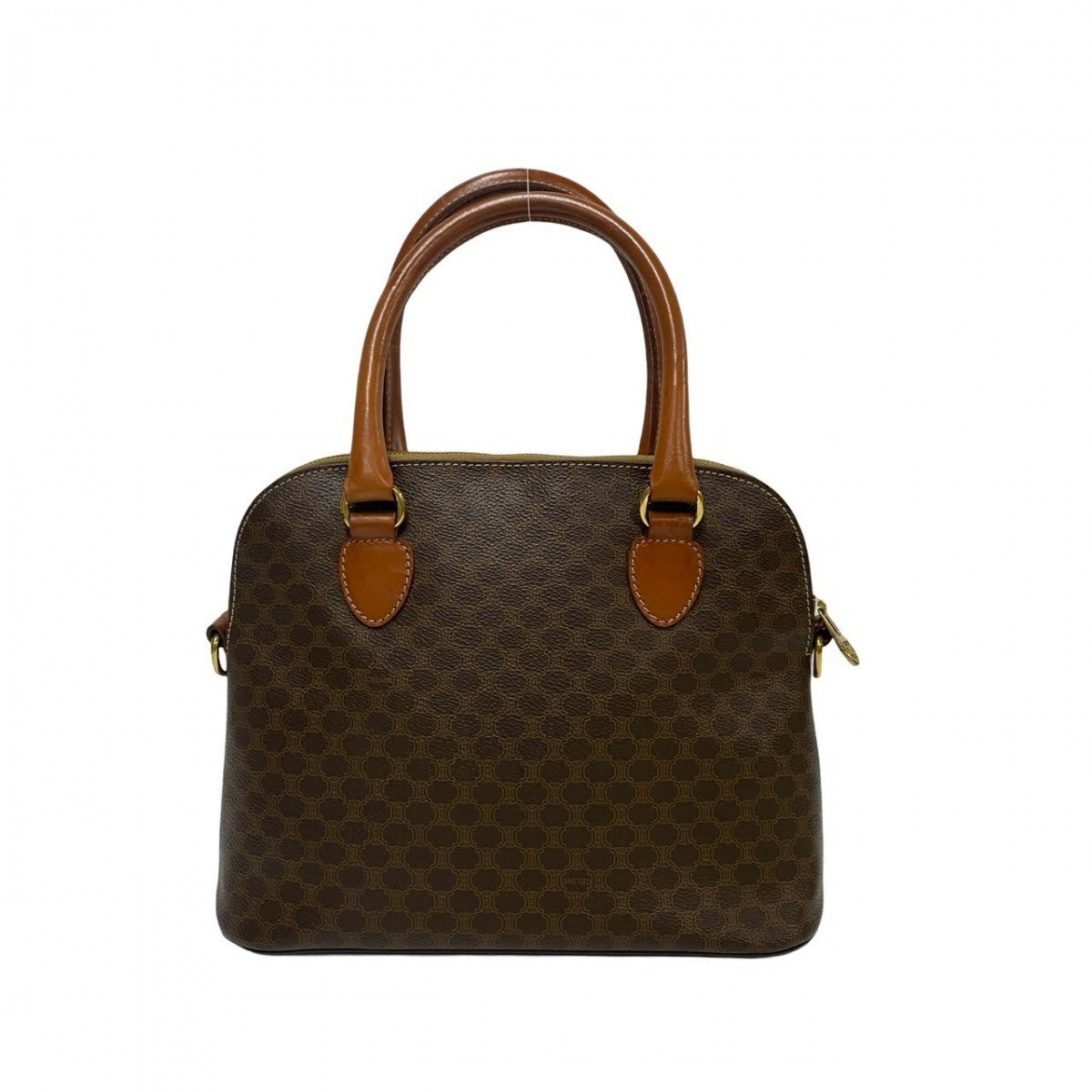 Celine Handbag Leather Brown