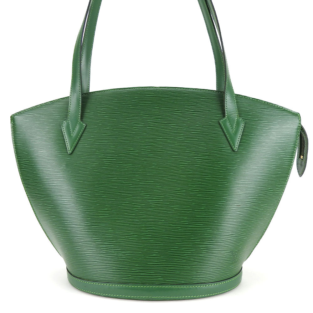 Louis Vuitton Tote Bag M52334 Epi Leather Green Sun Jack Shopping Women Used Authentic