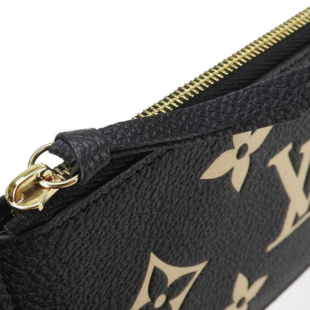 Louis Vuitton Shoulder Bag M82479 Monogram Ann Platt Black Pochette Felice Women Used Authentic