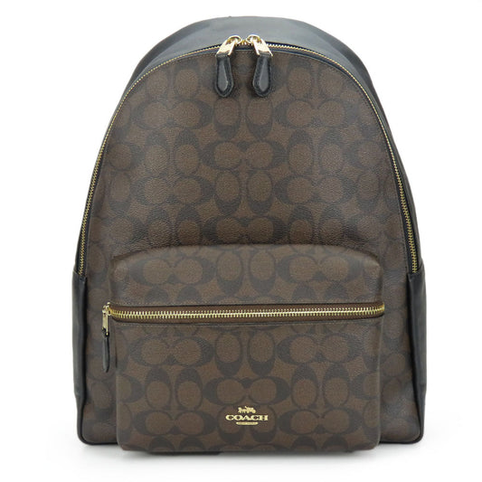 Coach Backpack F58314 Pvc Brown