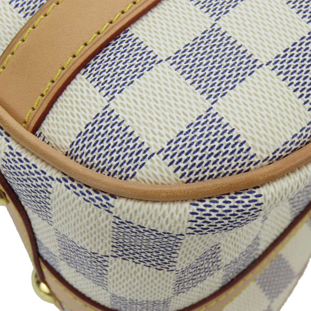 Louis Vuitton Tote Bag N42220 Damier Azur White Stresa Pm