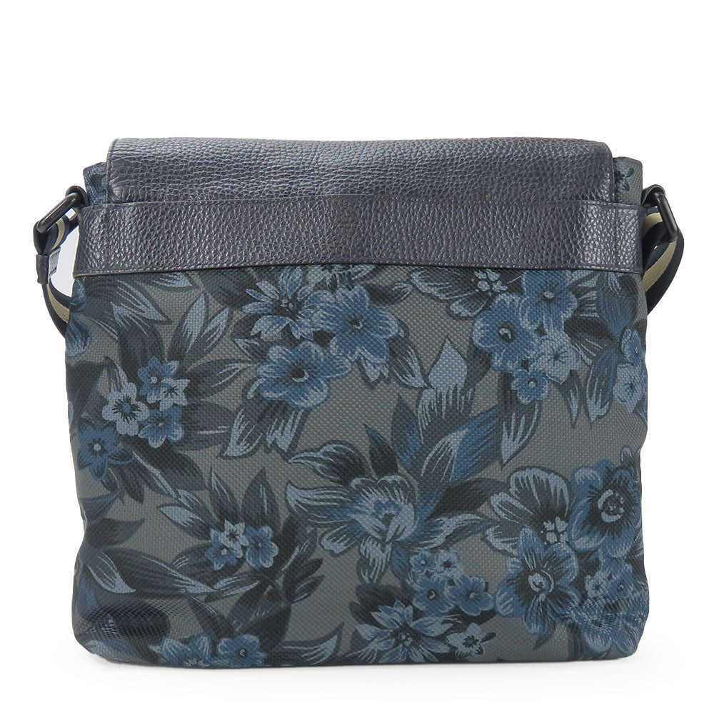 Coach Shoulder Bag F59301 Leather Navy Type Botanical