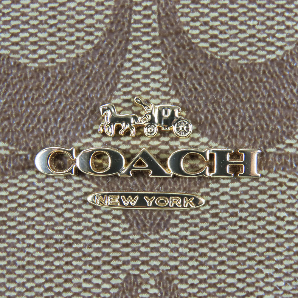 Coach Handbag F67027 Pvc Brown