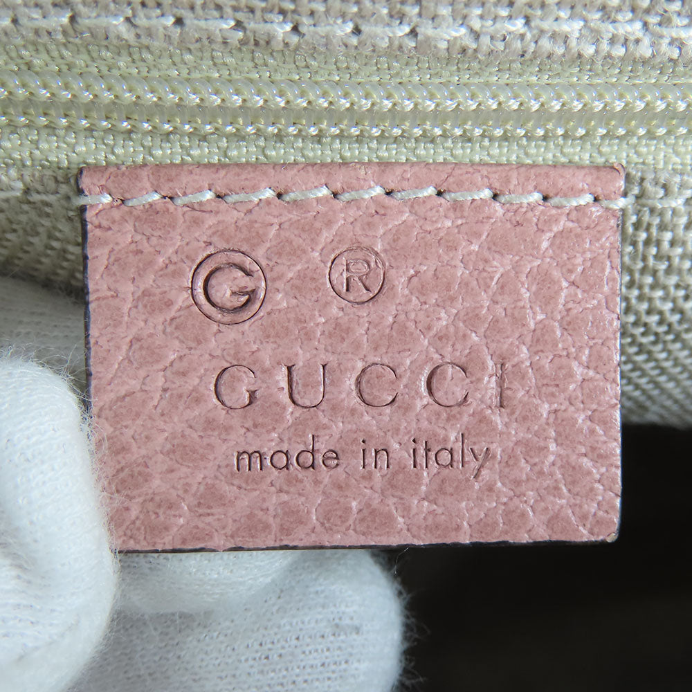 Gucci Handbag 449241 Leather Pink