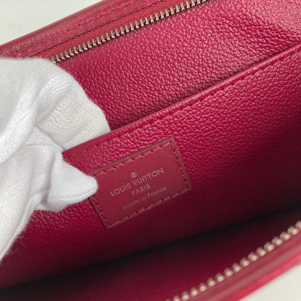 Louis Vuitton Clutch Bag M41085 Epi Leather Red Epi Posh Toilette 26 Women Used Authentic