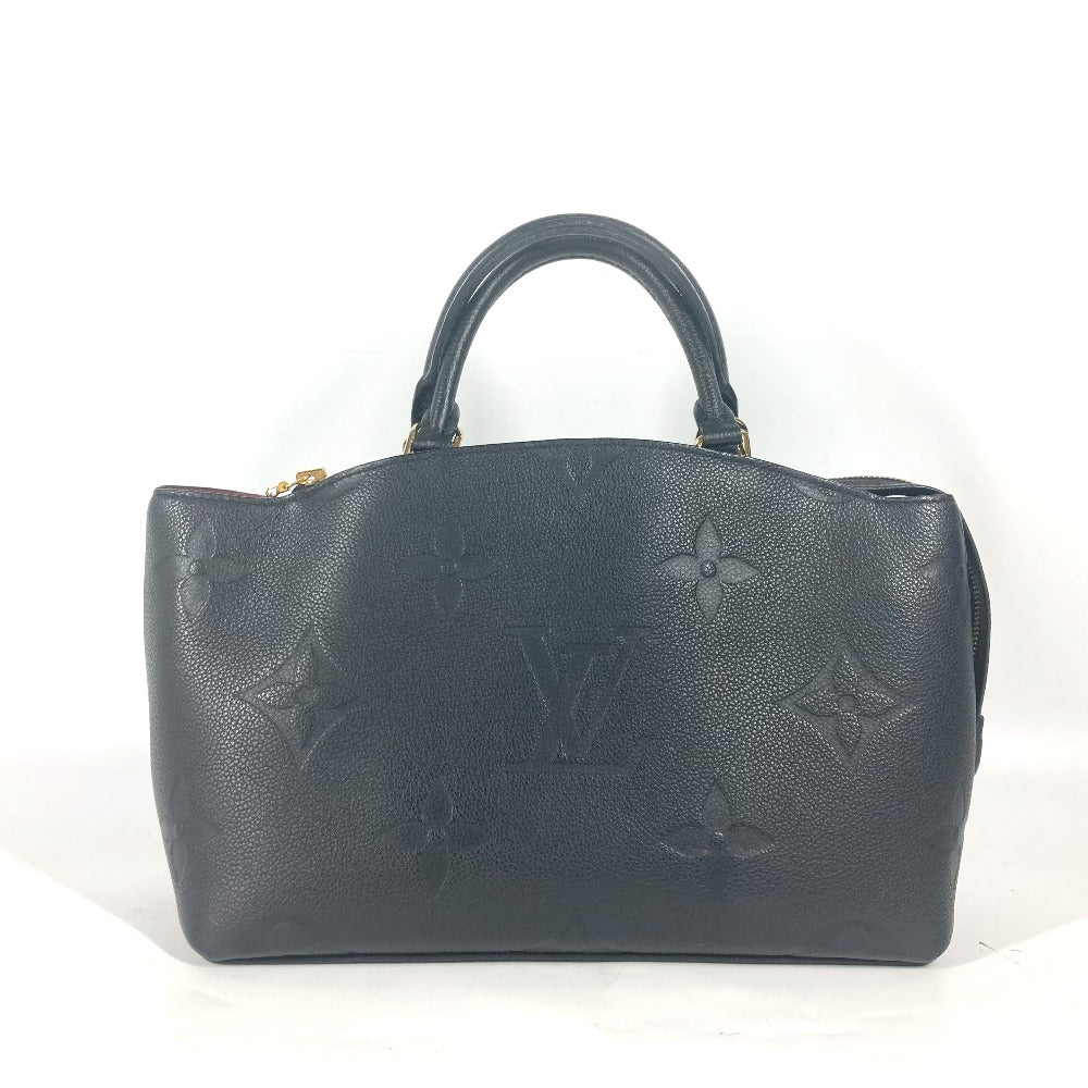 Louis Vuitton Handbag M58916 Monogram Ann Platt Leather Black Monogram Ann Platt Petit Palais Pm Women Used Authentic