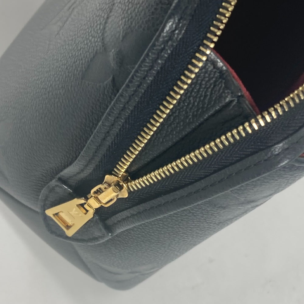 Louis Vuitton Handbag M58916 Monogram Ann Platt Leather Black Monogram Ann Platt Petit Palais Pm Women Used Authentic