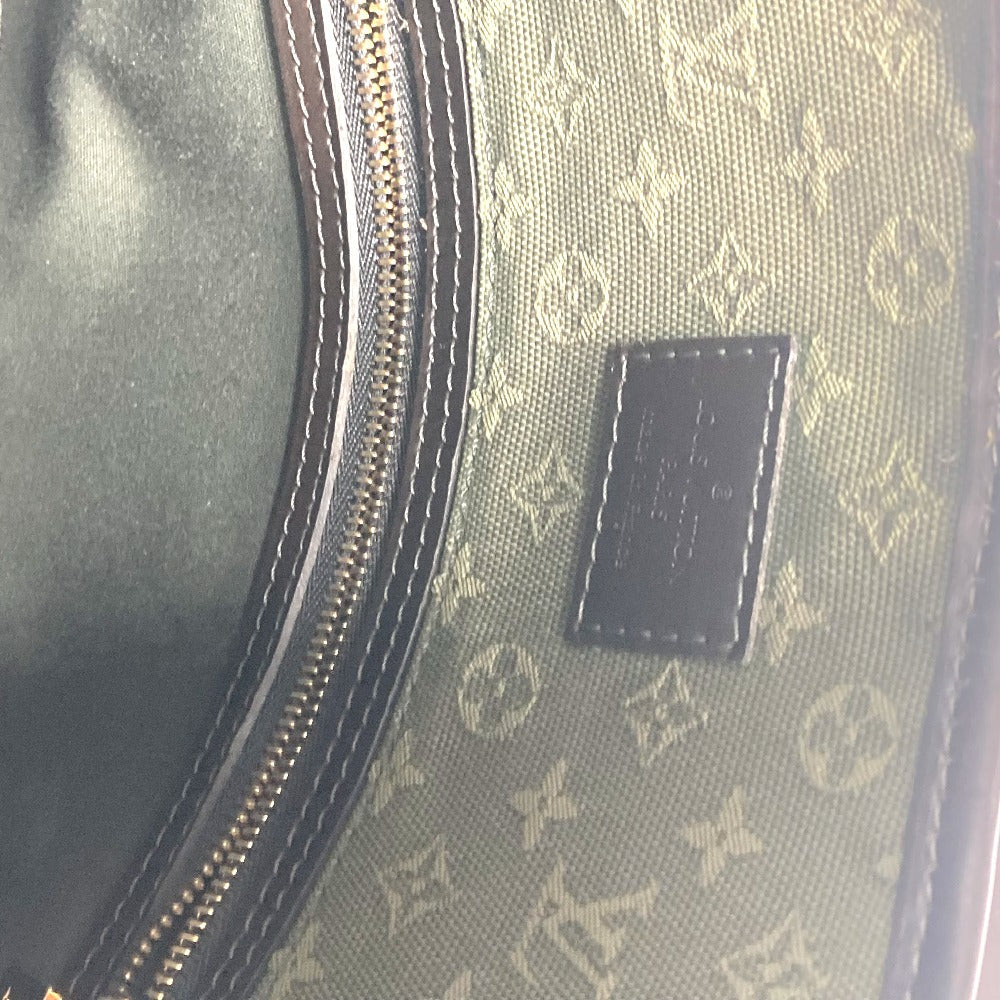 Louis Vuitton Shoulder Bag M92322 Monogram Mini Canvas Khaki Monogram Mini Besace Mary Kate Women Used Authentic