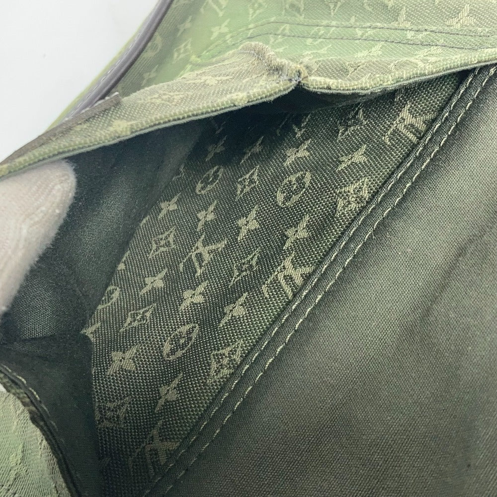 Louis Vuitton Shoulder Bag M92322 Monogram Mini Canvas Khaki Monogram Mini Besace Mary Kate Women Used Authentic