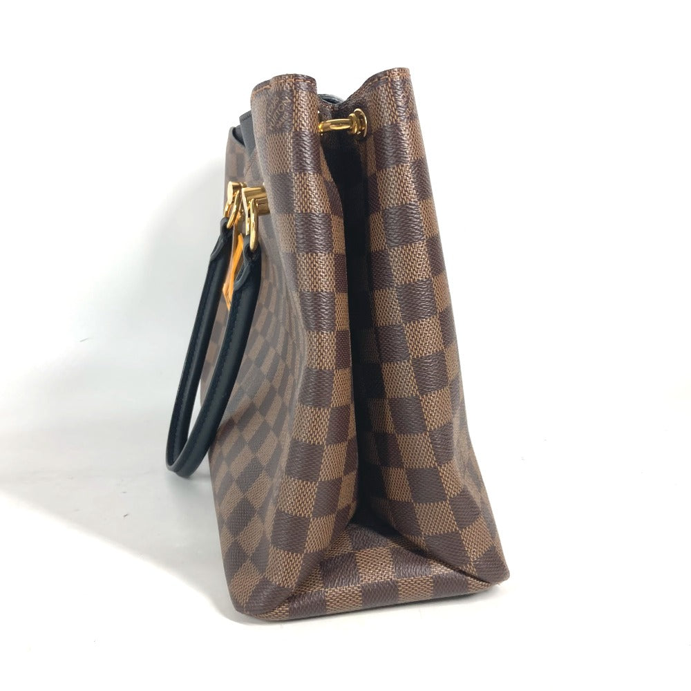 Louis Vuitton Shoulder Bag N40050 Damier Canvas Brown Damier Riverside Women Used Authentic