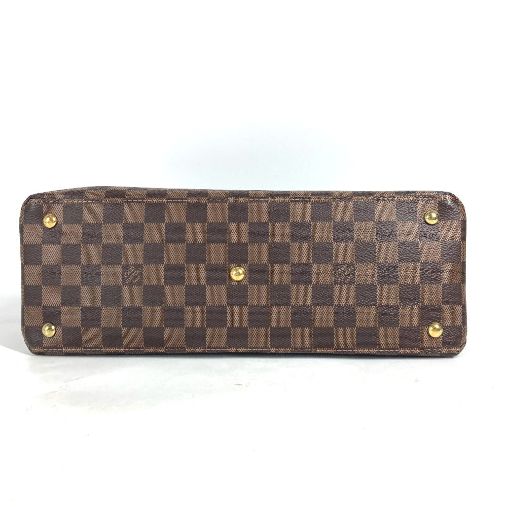 Louis Vuitton Shoulder Bag N40050 Damier Canvas Brown Damier Riverside Women Used Authentic