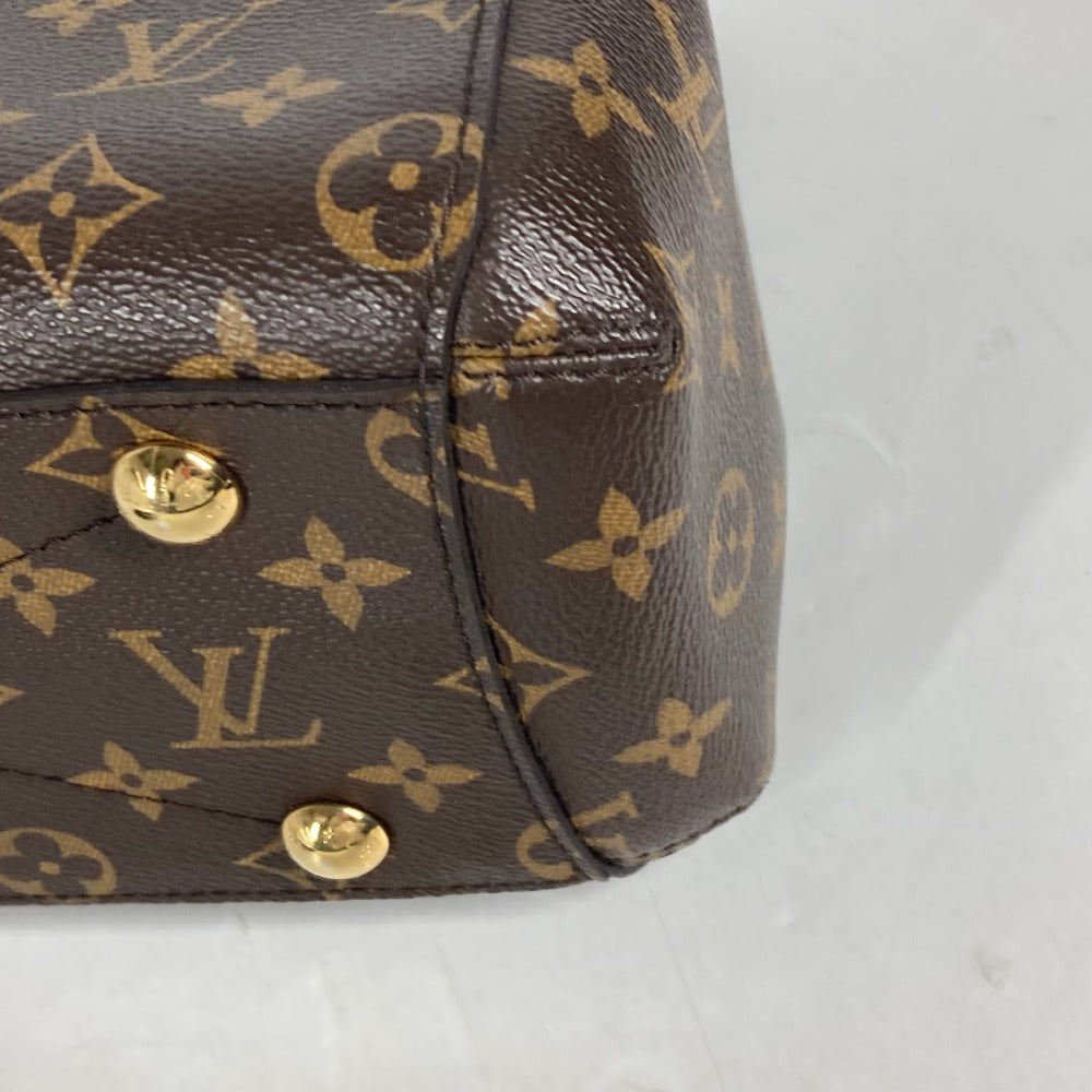 Louis Vuitton Handbag M41055 Monogram Canvas Brown Monogram Montaigne Bb Women Used Authentic