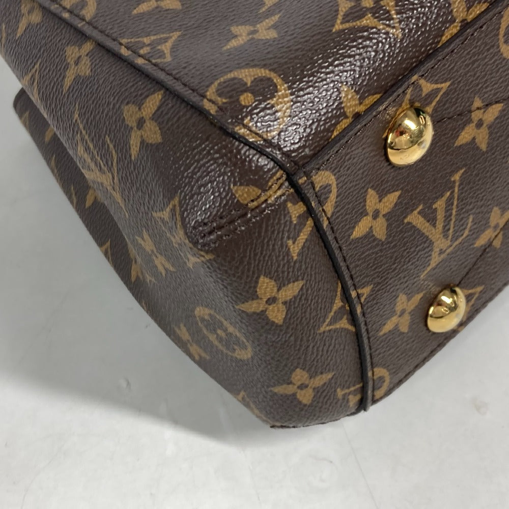 Louis Vuitton Handbag M41055 Monogram Canvas Brown Monogram Montaigne Bb Women Used Authentic