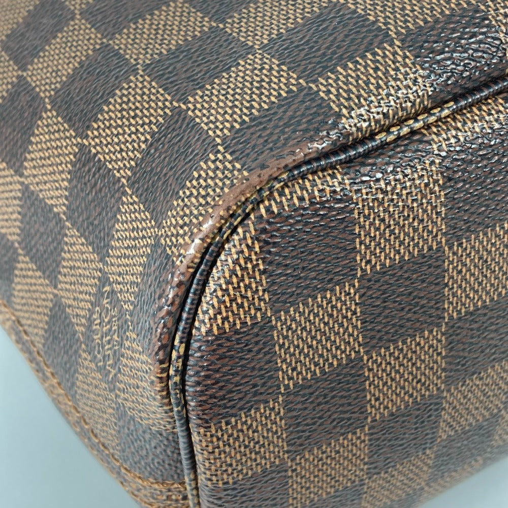 Louis Vuitton Tote Bag N41359 Damier Canvas Brown Damier Never Full Pm Mens Used Authentic